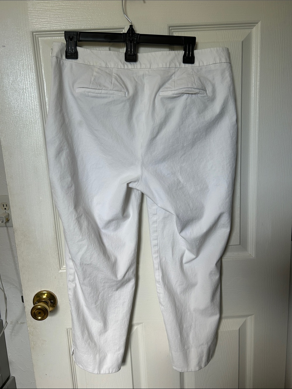 Talbots White Chatham Ankle Curvy Pants size 12P petite - Picture 3 of 9